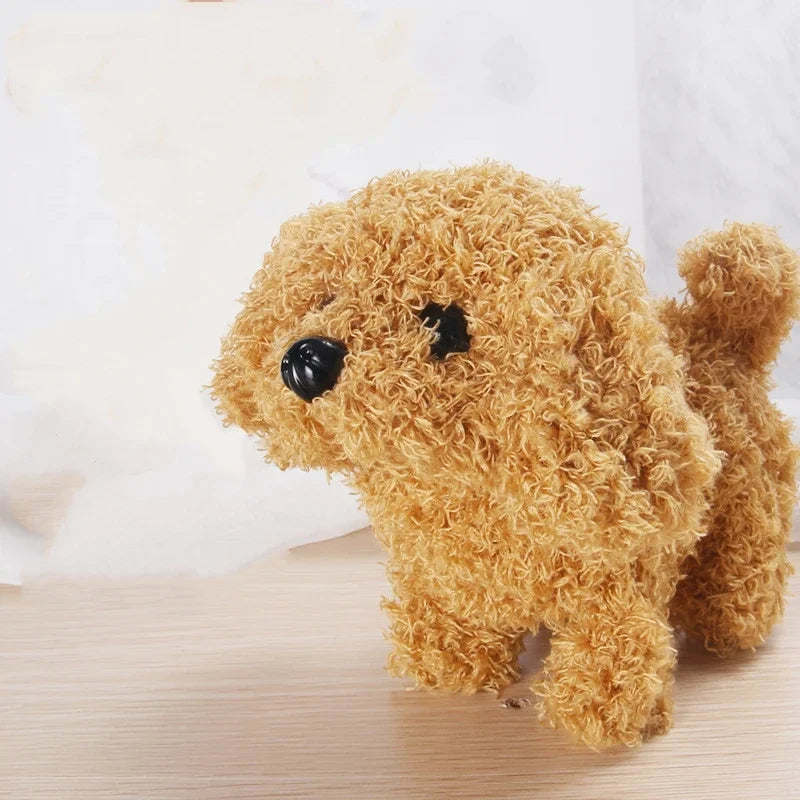 Interactive Electric Plush Corgi Dog Toy for Kids Adorable Tail Wagging Ass Shaking Robot Gift for Children's Playtime Fun
