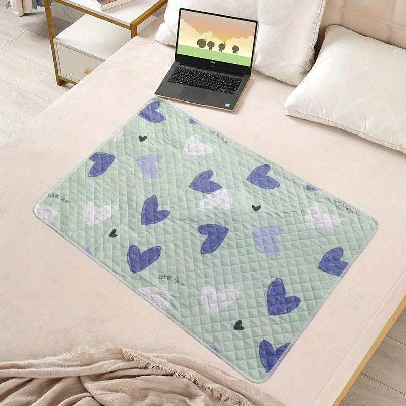 Pet Cage Mat (Reusable) – Suitable for Hamsters, Rabbits, Guinea Pigs, Cats & Reptiles, Durable Washable with Fun Prints