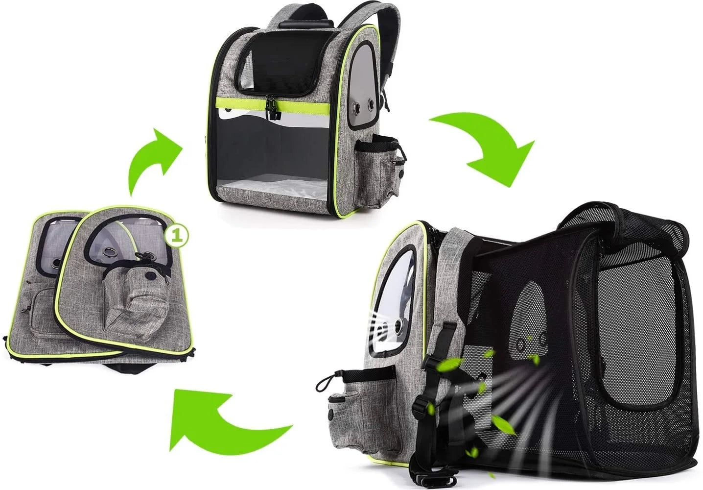 Dog & Cat Transport Carrier Bag Pet Cages Carrierrier / Pet Backpack