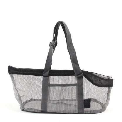 Pet Carrier Bag for Cats & Dogs -  Foldable Travel Bag with Handheld Strap, Breathable Mesh for Outdoor Hiking & Airplane Trip