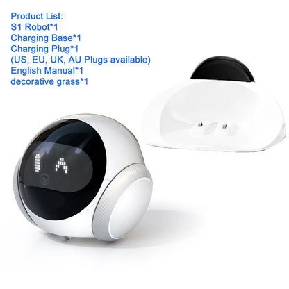 OKAM Companion Robot Camera HD 2K 5G WiFi Smart Camera AI Motion Detection with Pet Recognition IP CCTV Laser Pointer TUYA APP