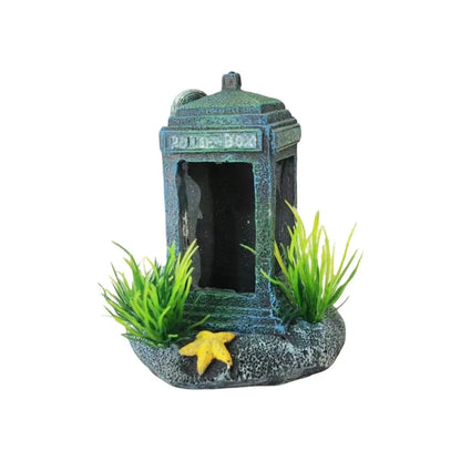 Simulation Fish Tank Decoration Natural Look Retro Aquarium Landscaping Resin Artificial Aquarium Ornament Home Aquarium
