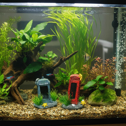 Simulation Fish Tank Decoration Natural Look Retro Aquarium Landscaping Resin Artificial Aquarium Ornament Home Aquarium