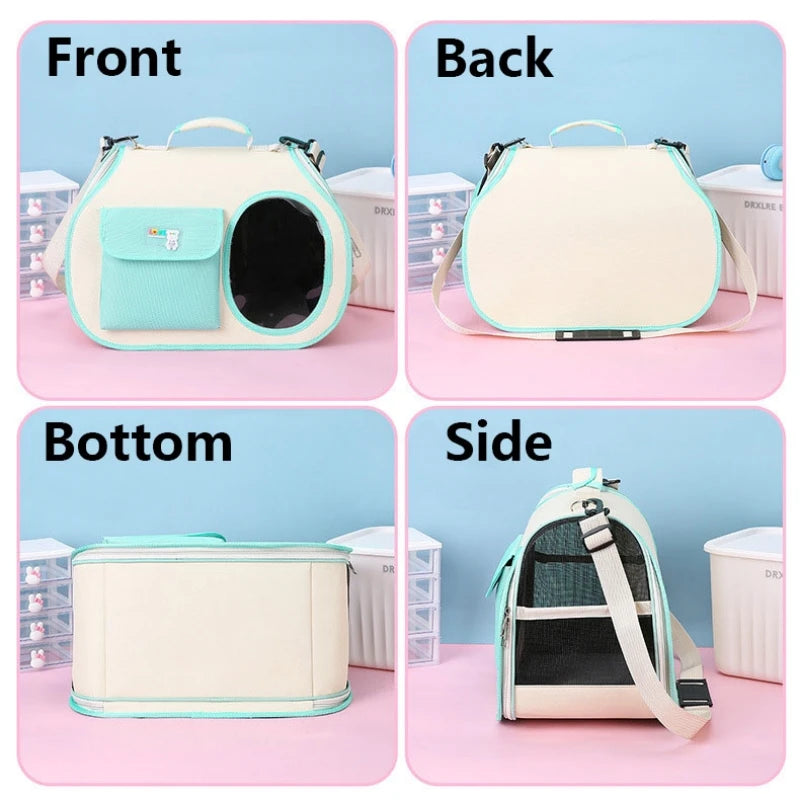 Pet Supplies Cat Carrier Bag Portable Cat Bag For Cats And Small Dogs Ideal for travel and Outdoor Activities Suitable For Cats