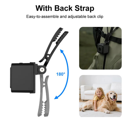MD38 Mini Camera Pet Camera HD 1080P Camera Wearable Body Cam Collar Wireless Dog Cat Walking Recorder
