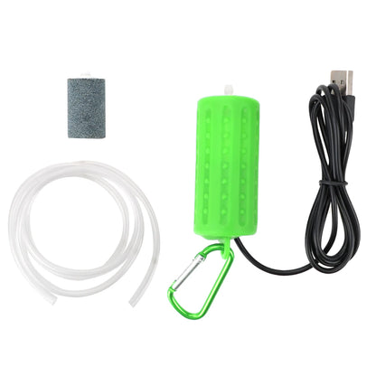 Aquarium Fish Tank Oxygen Air Pump Portable Aquatic Terrarium Filter Mute Energy Saving Supplies Mini USB Fish Tank Accessories