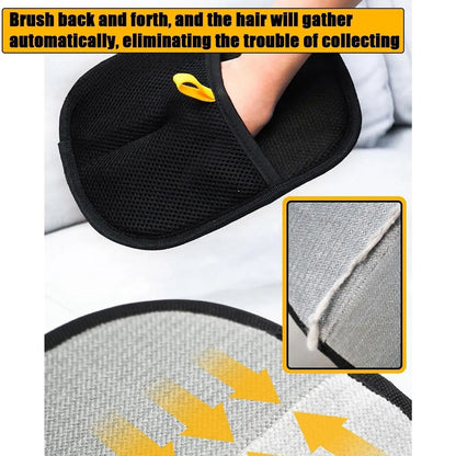 Dog Grooming Gloves for Shedding Pet Hair Remover Gloves for Washing Double-Sided Pet Gloves for Washing Deshedding Grooming