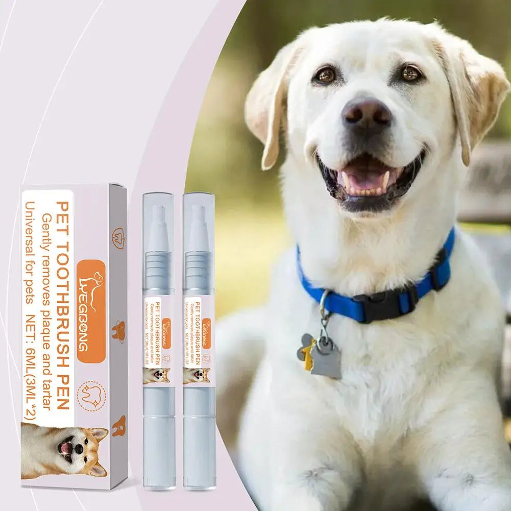 Dog Teeth Cleaning Gel Tooth Repair Teeth Brushing Cleaner Dog Oral Care For Dogs Cats Odor Stain Remover Pet Breath Freshener
