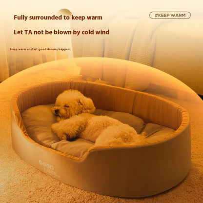 Four Seasons Pet Litter Washable Double Sided Pet Cat Litter Dog Large Three-Dimensional Dog Litter Mat, Large Dog Litter