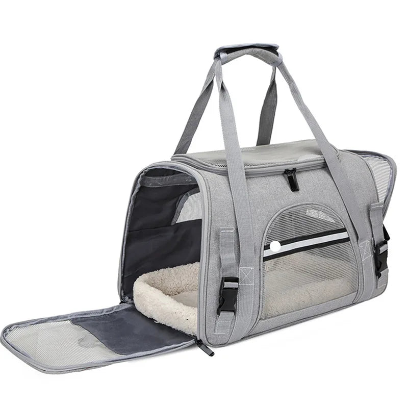 Pet Carrier Cat Carrier Dog Carrier for Small Medium Cats Dogs Pets Cat Carrying Case Soft Sided Cat Bag Pet Travel Carriers