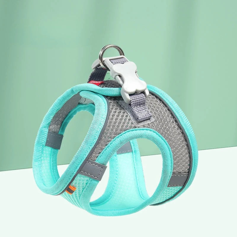 Cat Harness Adjustable Pet Harnesses Reflective Leashes Set Pet Harness for Cats Small Dogs Pug Chihuahua Cat Accessories