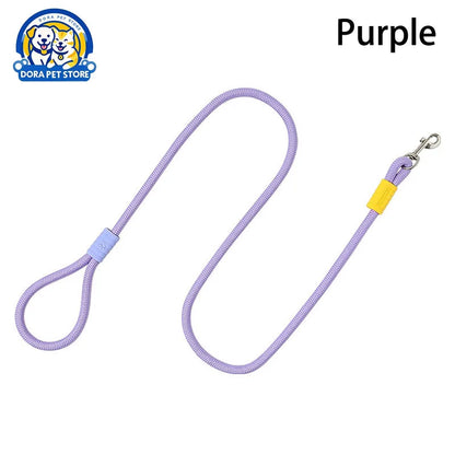 Dog leash, pet walking leash, outdoor dog dopamine contrasting leash, pet supplies