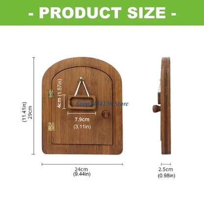 H7ED Pet Access Door for Dog Cats Freely Movement Between Indoor and Outdoor Space for Enhancing Health