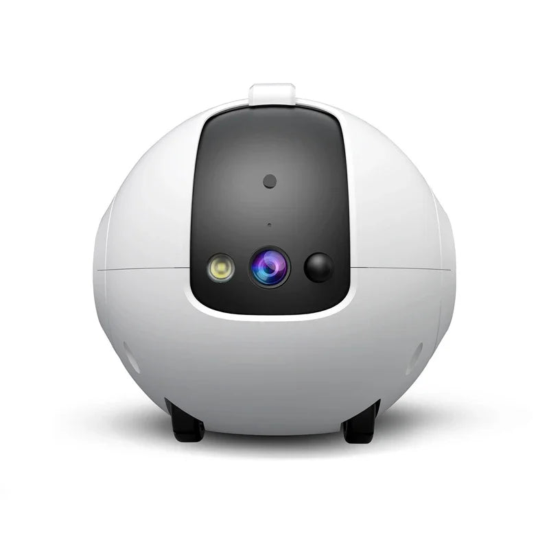 Pet Surveillance Camera 4MP 360° Robot Camera Bidirectional Dialogue Motion Detection Baby Pet Camera for Dog Cat Baby Elderly