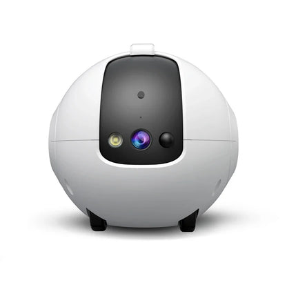 Pet Surveillance Camera 4MP 360° Robot Camera Bidirectional Dialogue Motion Detection Baby Pet Camera for Dog Cat Baby Elderly