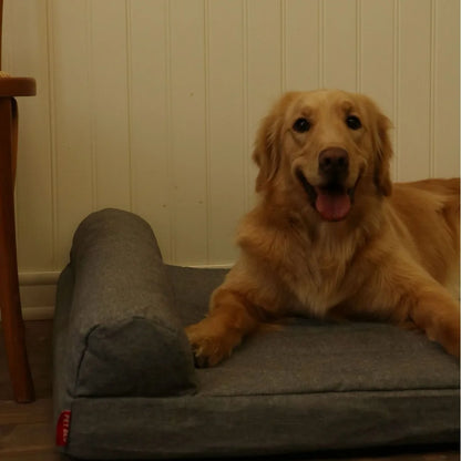 Orthopedic Dog Bed Non-Slip Base Pet Bed Pillow Memory Foam with Double Waterproof Washable Cover Washable Sponge Cat Nest