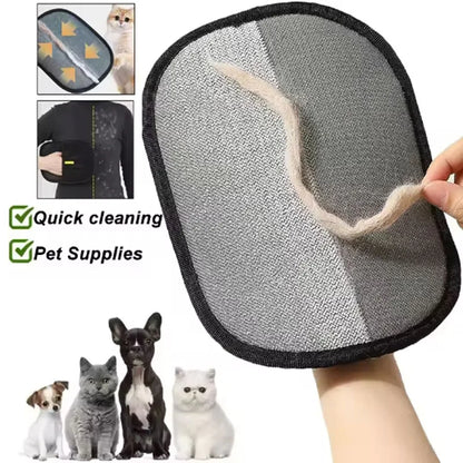 Pet Hair Remover Portable Washable Clothes Hair Dehairing Gloves Pet Accessories Pet Cleaning Products