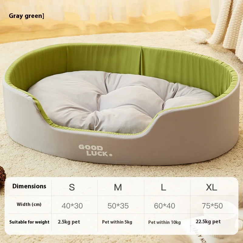 Four Seasons Pet Litter Washable Double Sided Pet Cat Litter Dog Large Three-Dimensional Dog Litter Mat, Large Dog Litter