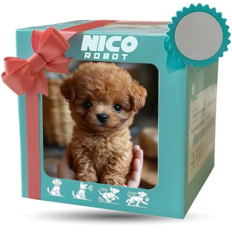 Adorable Electric Walking Dog Toy - Lifelike Barking Plush Puppy, Interactive Stuffed Animal Gift for Boys Girls Birthday