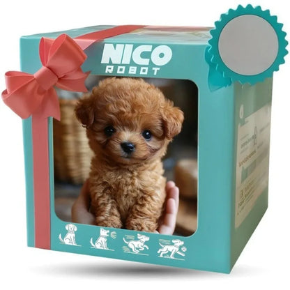 Adorable Electric Walking Dog Toy - Lifelike Barking Plush Puppy, Interactive Stuffed Animal Gift for Boys Girls Birthday