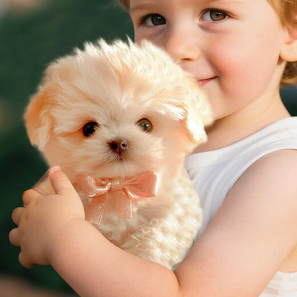 2025 Electric Simulation Puppy Plush Toys Interactive Dog Robot Walking Barking Tail Wagging Toy for Kids Birthday Xmas Gift