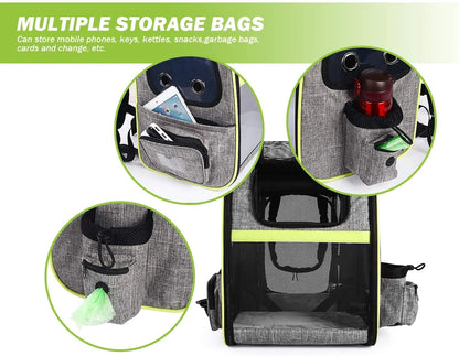Dog & Cat Transport Carrier Bag Pet Cages Carrierrier / Pet Backpack