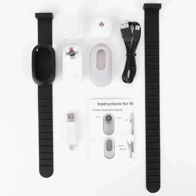 Pet Recorder Thumb Pet Camera HD Cat & Dog View Camera Collar Pet Camera