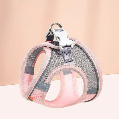 Cat Harness Adjustable Pet Harnesses Reflective Leashes Set Pet Harness for Cats Small Dogs Pug Chihuahua Cat Accessories