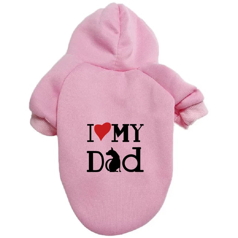 Dog Apparel Clothes Wholesale Cotton Coat Hoodie Pet Jacket Vest Fashion Dog Clothes Clothing For Pet Dog Tracksuit Pyjamas