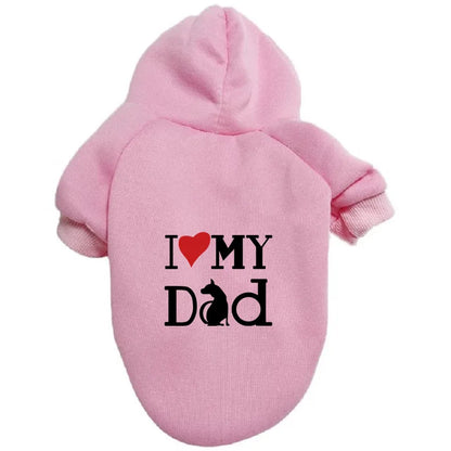 Dog Apparel Clothes Wholesale Cotton Coat Hoodie Pet Jacket Vest Fashion Dog Clothes Clothing For Pet Dog Tracksuit Pyjamas