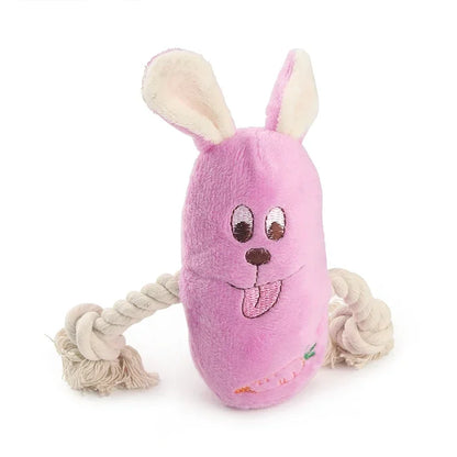 Squeaky Dog Toy Dogs Chew Toys for Small Large Dogs Breed Aggressive Chewers Puppy Teething Plush Toys Pet Products