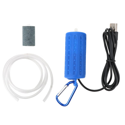 Aquarium Fish Tank Oxygen Air Pump Portable Aquatic Terrarium Filter Mute Energy Saving Supplies Mini USB Fish Tank Accessories