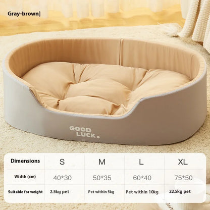 Four Seasons Pet Litter Washable Double Sided Pet Cat Litter Dog Large Three-Dimensional Dog Litter Mat, Large Dog Litter