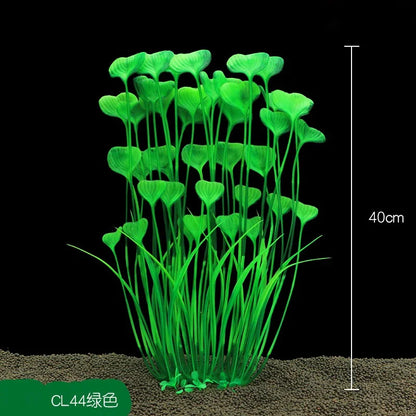 13/23/32/36/40cm Aquarium Artificial Plants  Underwater Green Fake Water Grass Aquatic Plastic Plants Fish Tank Decoration