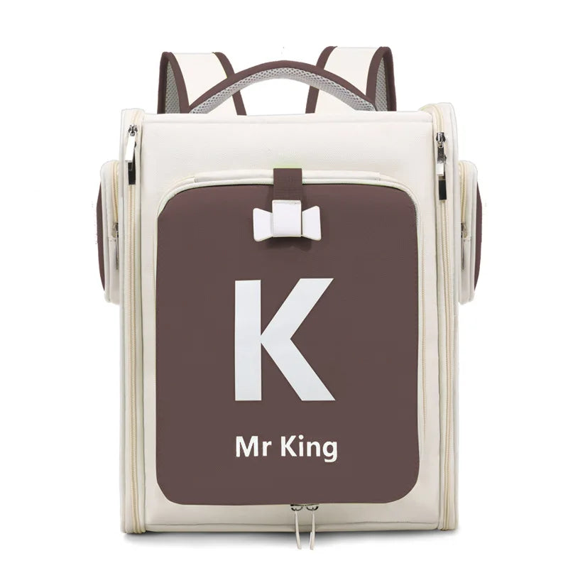 Cat Carrier Bag Pet backpack cat Transporter Travel Extended Breathable Large Space Foldable Moving Bag Outdoor Dog Carriers