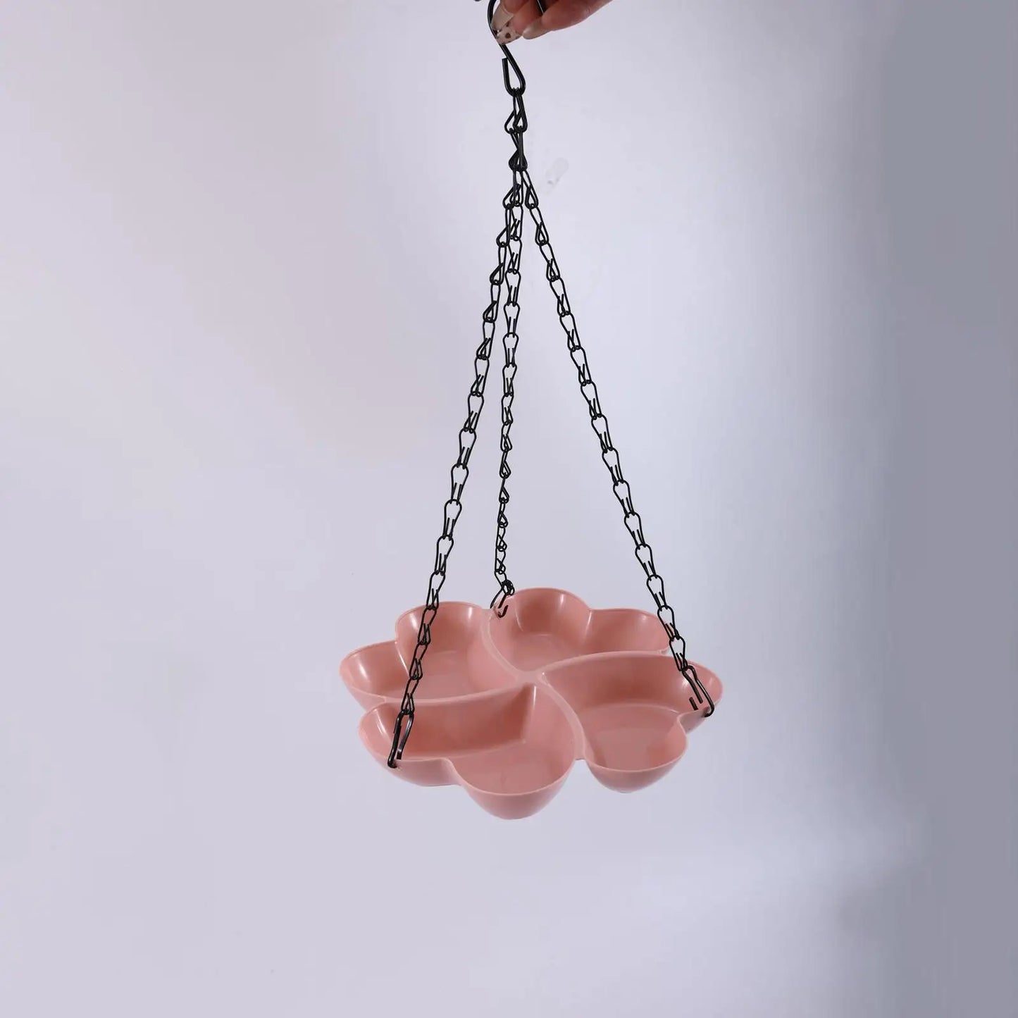 Bird Feeder Water Bowl Feeding Tray Stable Hanging Design for Outdoor Garden Birds Drinking