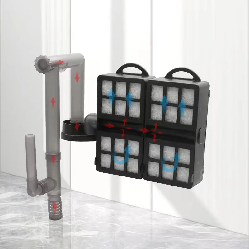 Aquarium Waterfall FilterFish Tank FilterGlass Box External FilterAccessoriesAquarium Equipment