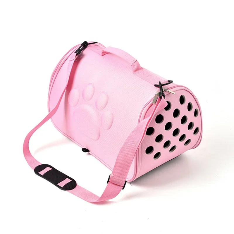 Portable Dog Cat Carrier Bag Large Capacity Outdoor Travel Dog Carrier Shoulder Bag Sling Breathable Cat Handbag for Small Dogs