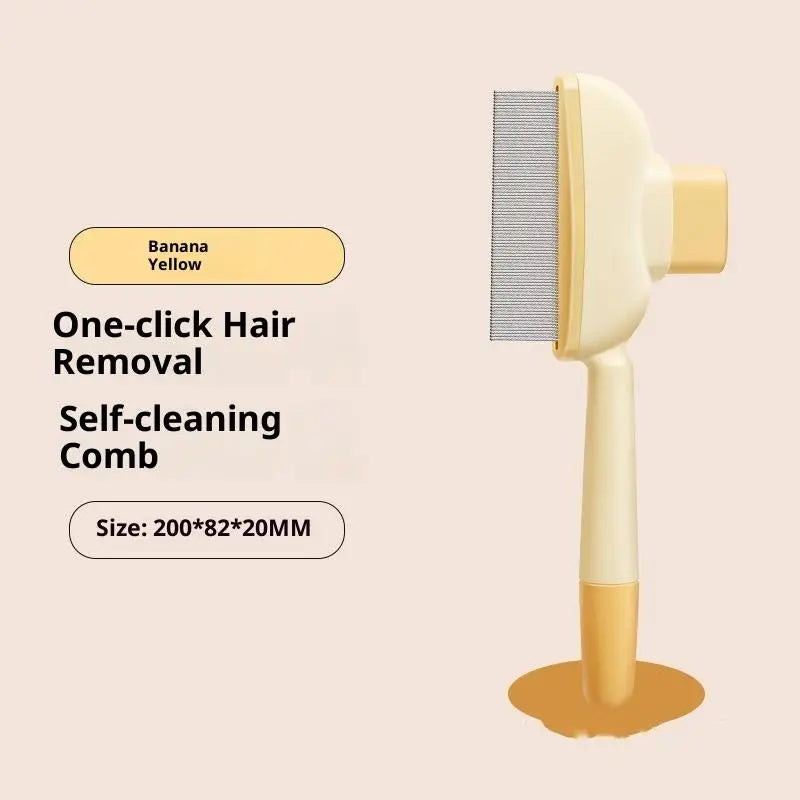 Cat Dog Hair Grooming Rotating Pet Comb Pet Removes Matted Hairs Comb Pet Cleaning Bath Brush Pet Care And Deshedding Supplies