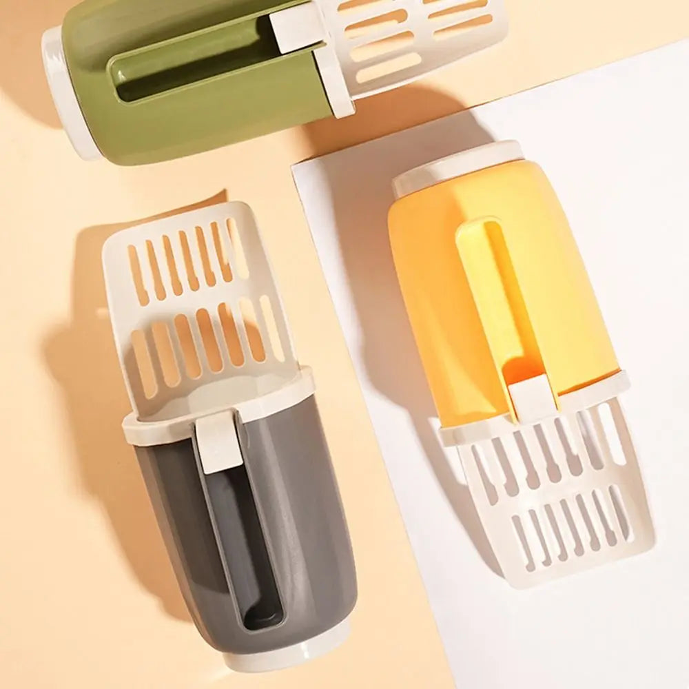 Portable Pet Cleaning Kit Removable with Garbage Bag Pet Litter Shovel Self-cleaning Garbage Picker Pet Feces Cleaner