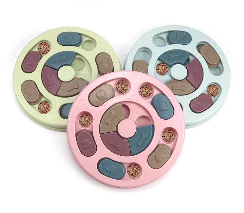 Dog Puzzles,Dogs Food Puzzle Feeder Toys for IQ Training & Mental Enrichment,Dog Treat Puzzle