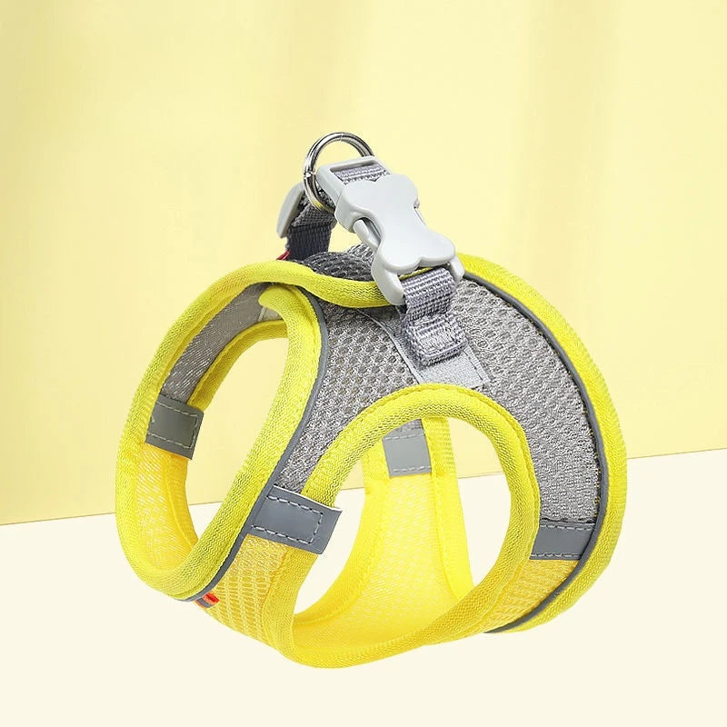 Cat Harness Adjustable Pet Harnesses Reflective Leashes Set Pet Harness for Cats Small Dogs Pug Chihuahua Cat Accessories