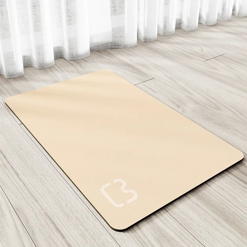 Pet Mats, Diatomaceous Earth Style Mat Dog Feeding Mats Waterproof Non Slip Mats Dog Sleeping Mats