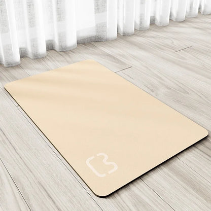 Pet Mats, Diatomaceous Earth Style Mat Dog Feeding Mats Waterproof Non Slip Mats Dog Sleeping Mats