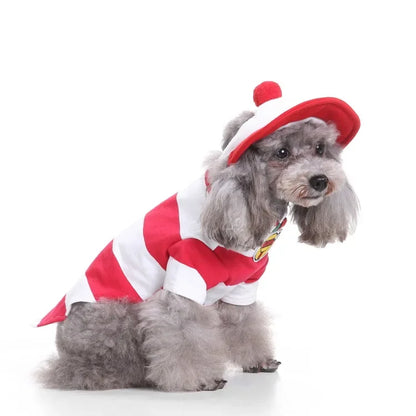 Funny Halloween Dog Costume Clothes for Small Dog Clothing Pet Dress Up Outfit Cosplay Dog Costume Party Carnival Disfraz Perro
