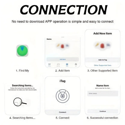 GPS Smart Anti-Lost Device - Real-Time Tracker for Pets, Elderly & Kids, No Installation Needed, iOS Compatible, Reliable & Worr