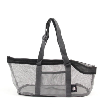 Pet Carrier Bag for Cats & Dogs -  Foldable Travel Bag with Handheld Strap, Breathable Mesh for Outdoor Hiking & Airplane Trip