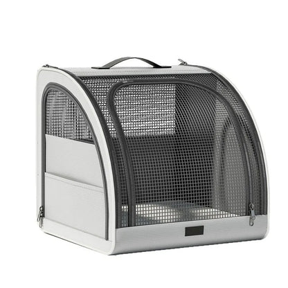 Portable Car Pet Bed Dog Cat Carrier Seat Cover Travel Cushion Non-Slip Washable Soft Outdoor Safe for Vehicles