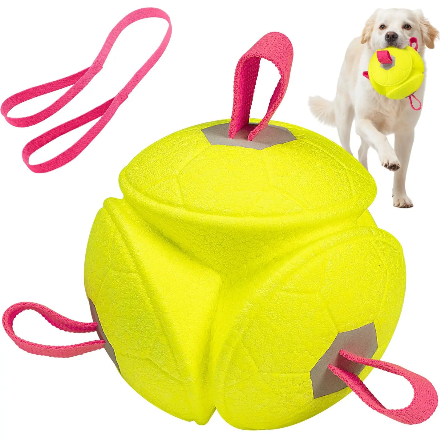 Dog Toy - Floats in Water - Great for Interactive Play - Made of Durable Foam - Suitable for Large Dogs - Large Size - 15cm Diameter - 1 Piece