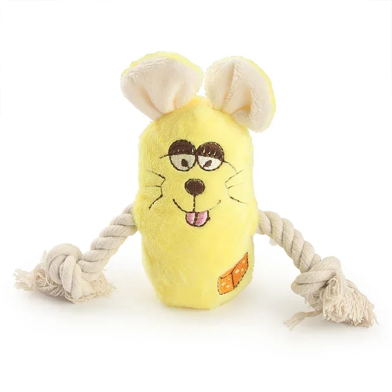 Squeaky Dog Toy Dogs Chew Toys for Small Large Dogs Breed Aggressive Chewers Puppy Teething Plush Toys Pet Products